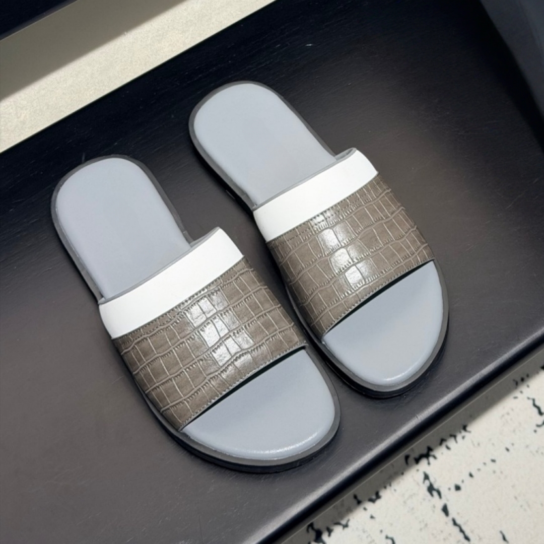 Men'S Shoes Top Brands - Handmade Cowhide Sandals Luxury Brand Men's