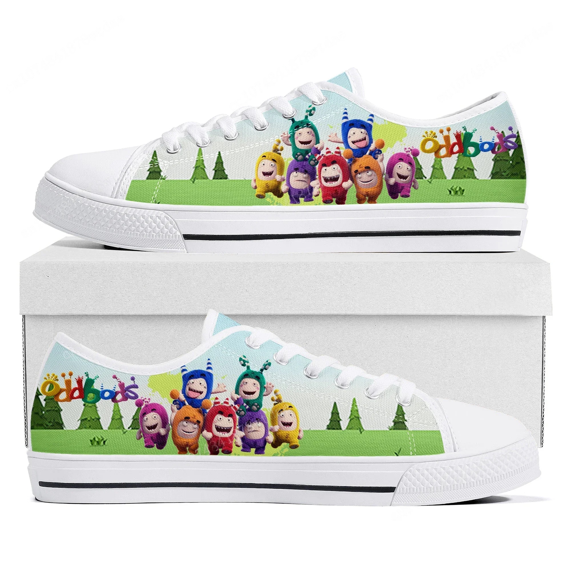 Oddbods Low Top Sneakers Women - Men Shoes Singapore 评论和价格