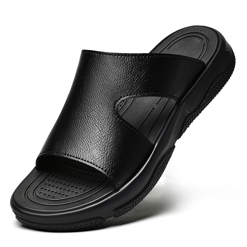 Men's Leather Slide Sandals No - Men'S Shoes Top Brands 评论和价格