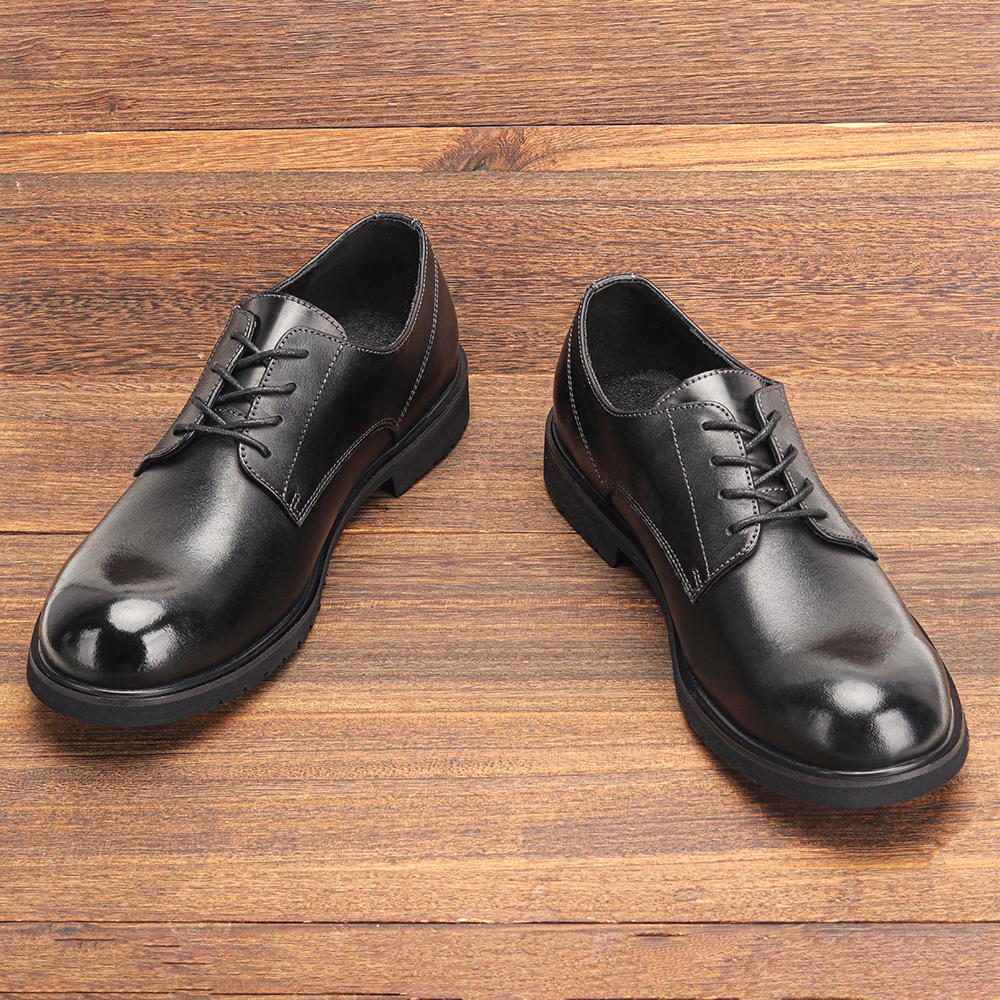 Genuine Leather Men Derby Shoe - Men Shoes Louboutin 评论和价格