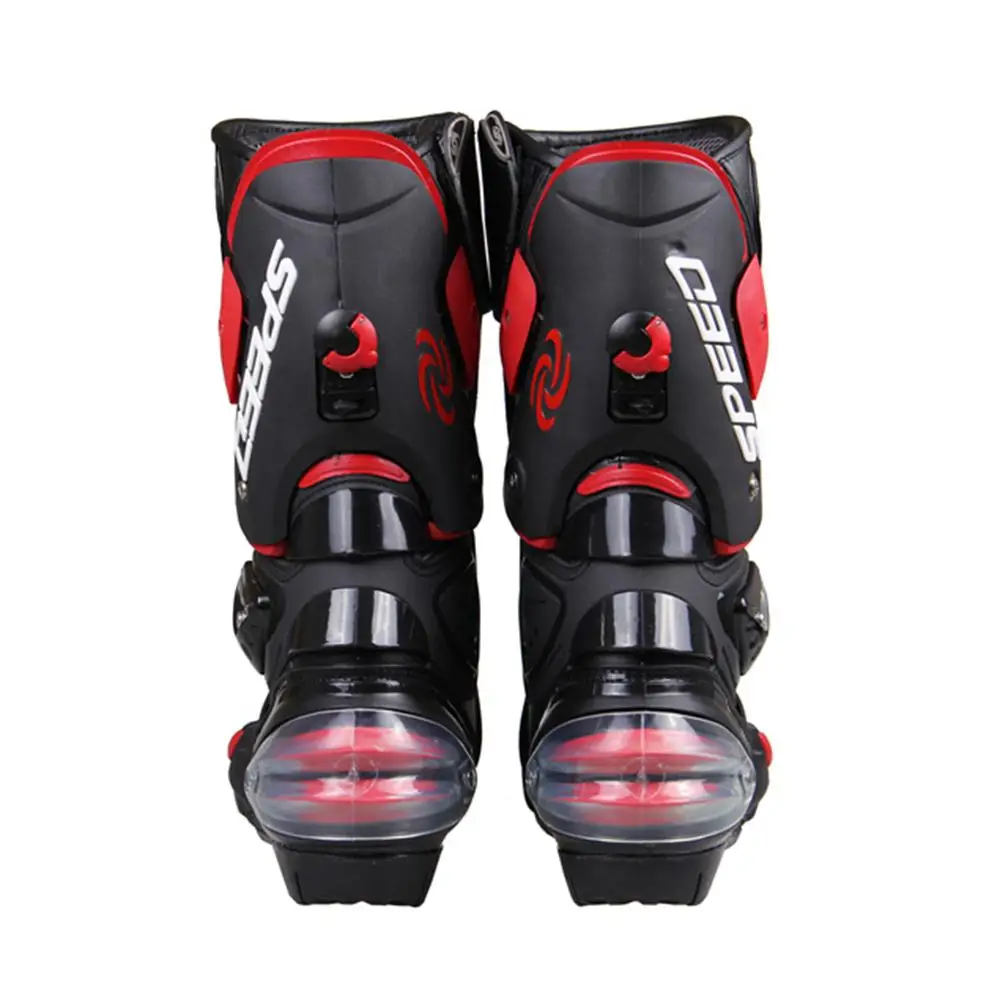 Men's Motorcycle Boots Riding  - Men Shoes White Colour 评论和价格