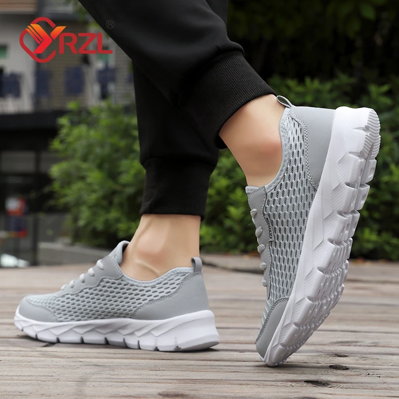 YRZL Tennis Shoes for Men Ligh - Men'S Shoes For Plantar Fasciitis 评论和价格