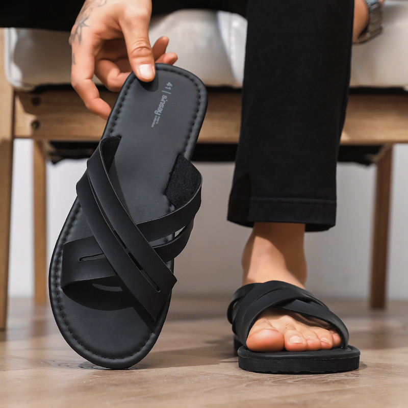 Men's Flat Bottom Sandals Casu - Men'S Shoes Top Brands 评论和价格