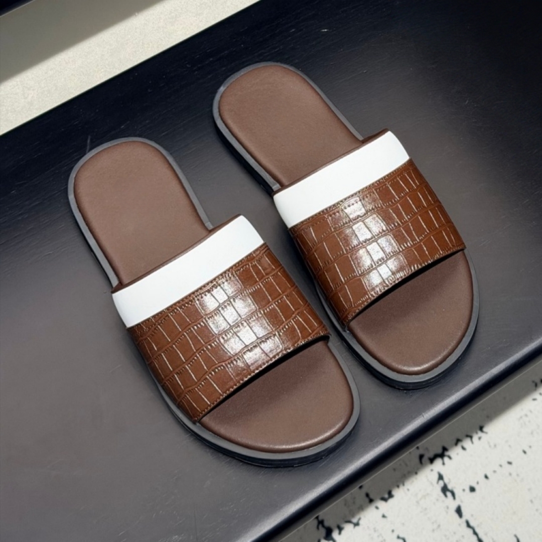 Handmade Cowhide Sandals Luxur - Men'S Shoes Top Brands 评论和价格