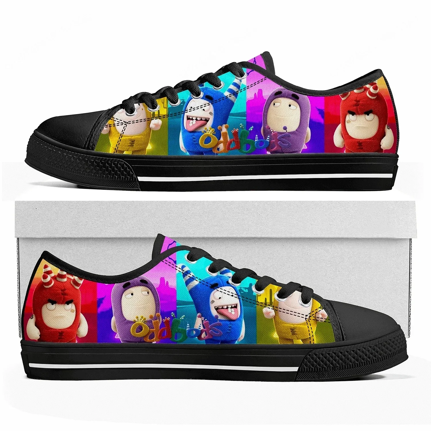 Oddbods Low Top Sneakers Women - Men Shoes Singapore 评论和价格
