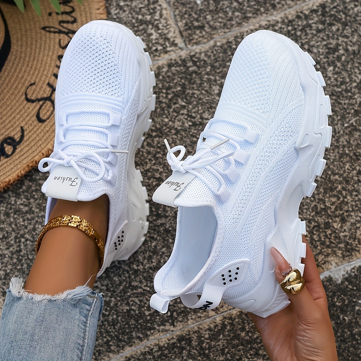 Breathable Knit Sneakers Fashi - Men'S Shoes For Sale 评论和价格