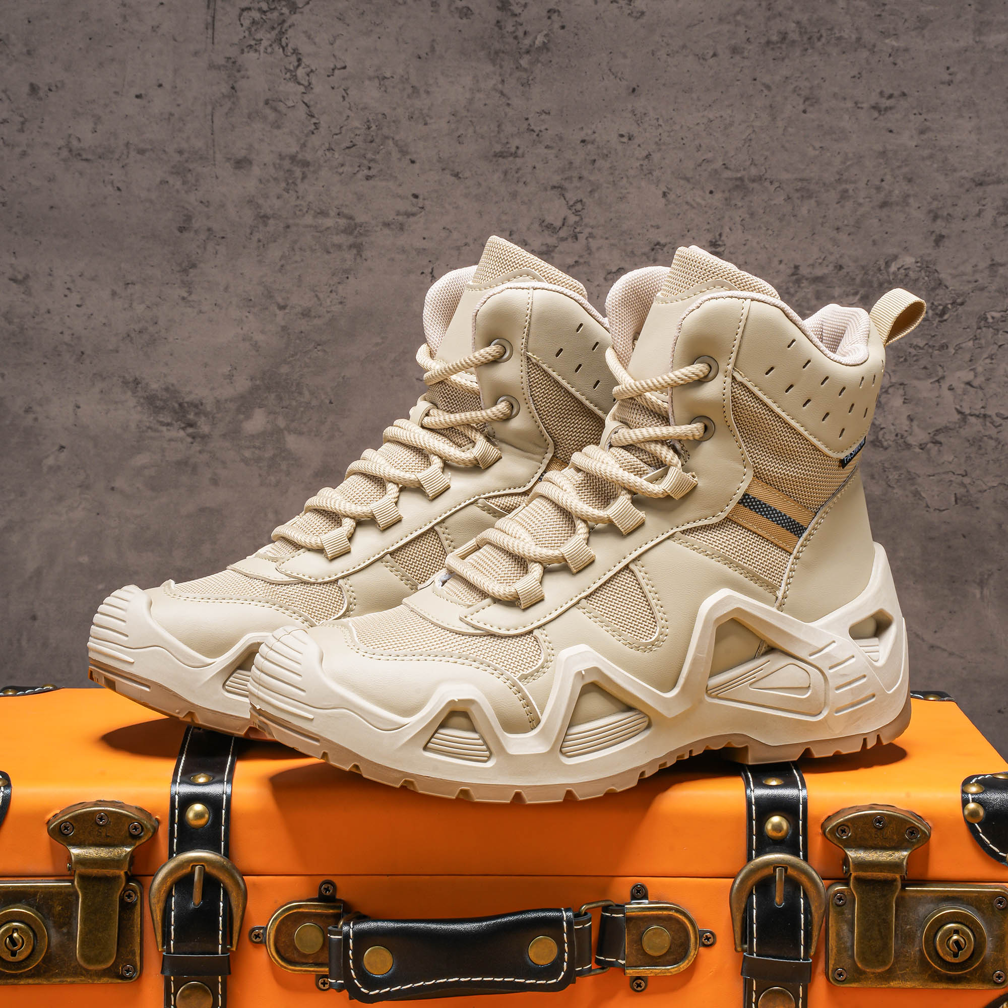Men's high top boots, hiking b - Men'S Shoes For Sale 评论和价格