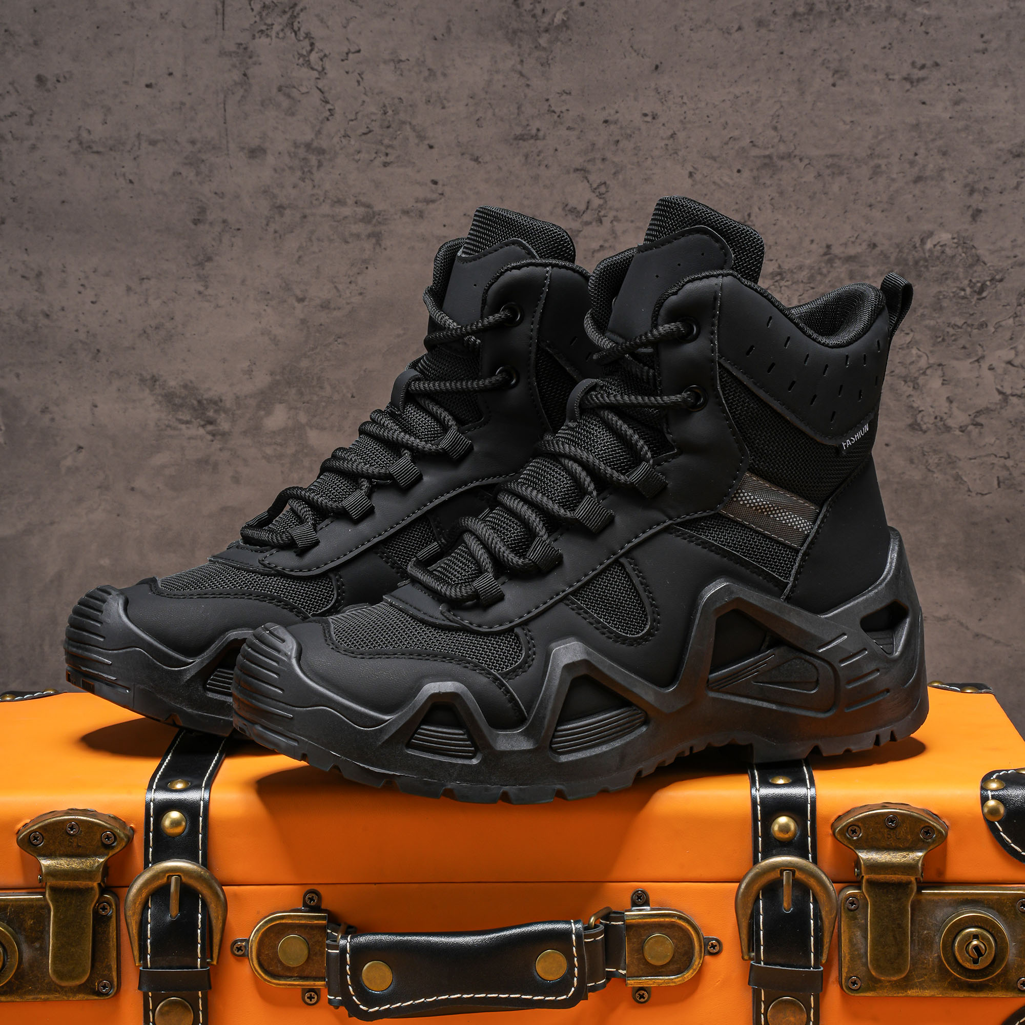Men's high top boots, hiking b - Men'S Shoes For Sale 评论和价格