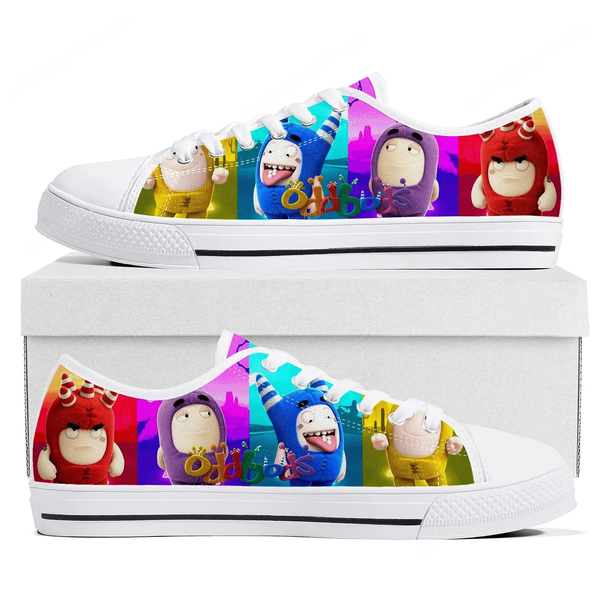 Oddbods Low Top Sneakers Women - Men Shoes Singapore 评论和价格