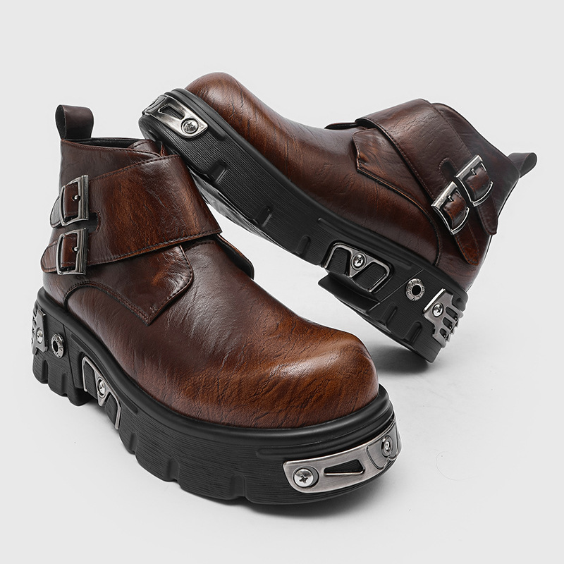 large size men fashion punk go - Men Shoes Trends 评论和价格