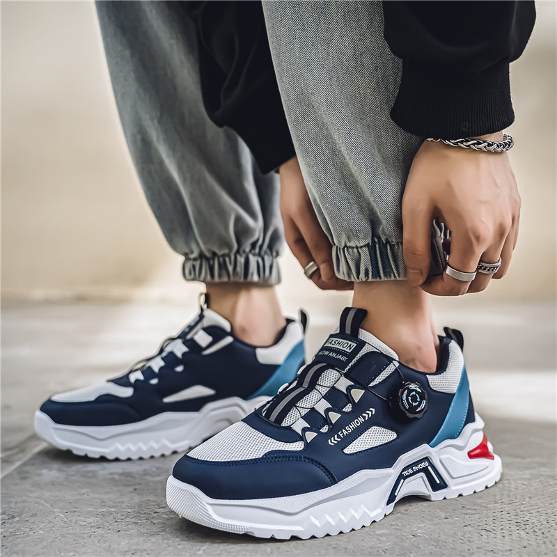 Men's Korean rotating buckle f - Men'S Shoes For Plantar Fasciitis 评论和价格