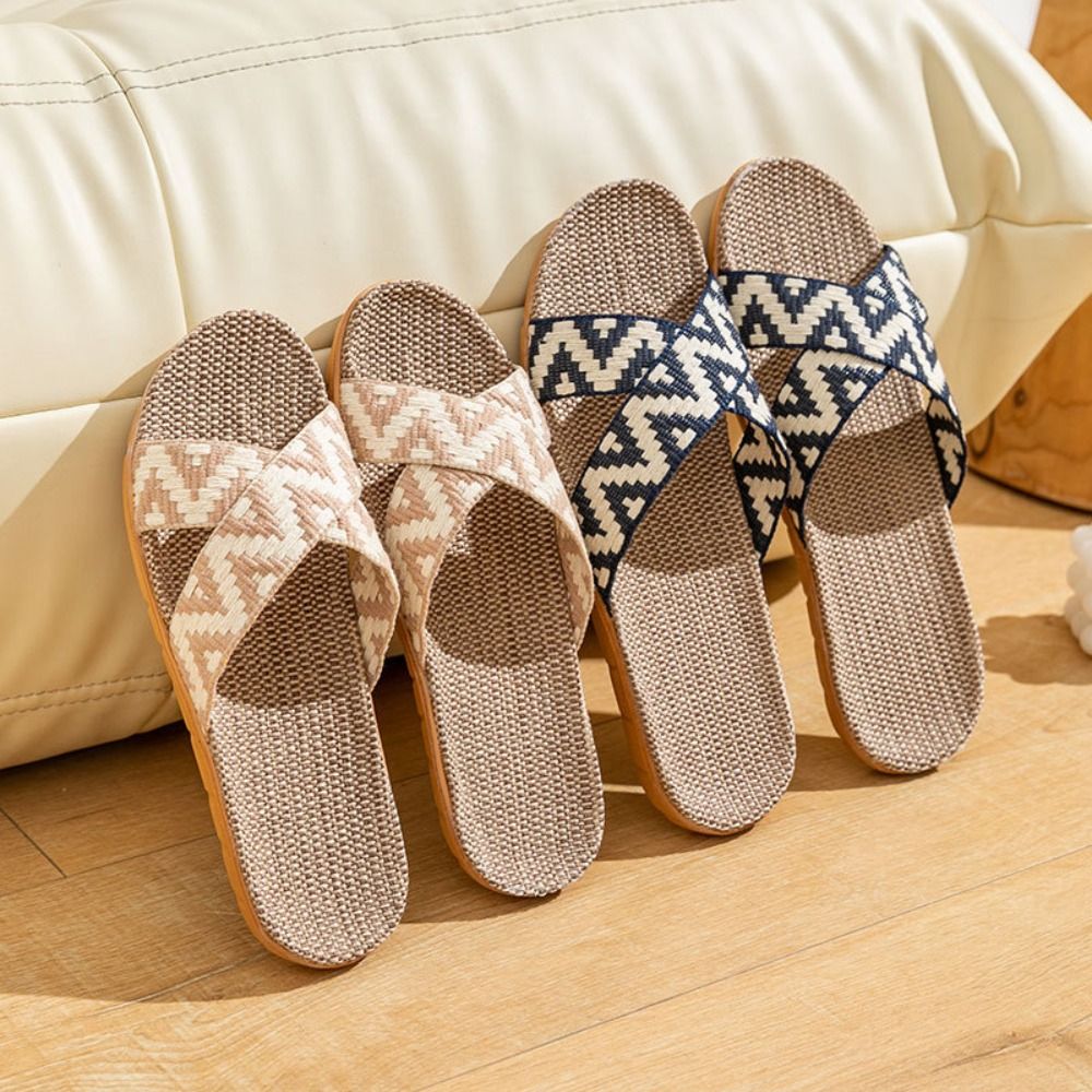 Fashion Ethnic Style Linen Cro - Men Shoes Trends 评论和价格