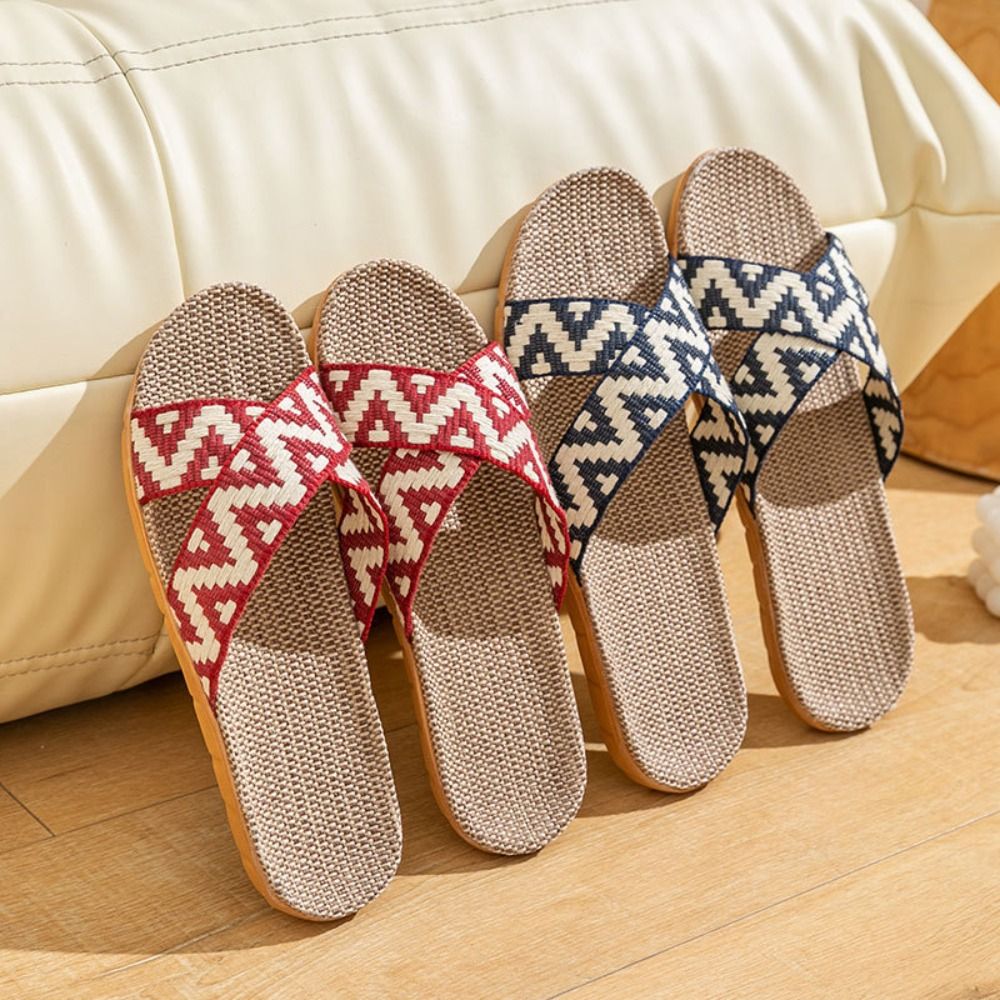 Fashion Ethnic Style Linen Cro - Men Shoes Trends 评论和价格